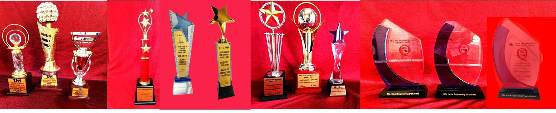 Kavia Engineering awards and trophies