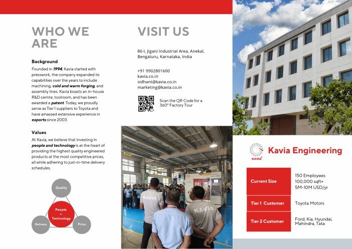 Download our brochure – Kavia Engineering
