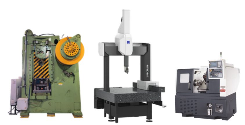 Komatsu-Schmiedepresse, Carl-Zeiss-KMG und CNC-Drehzentrum bei Kavia